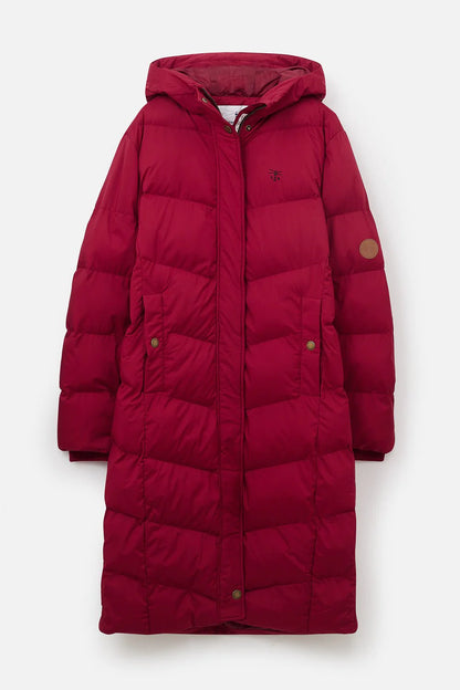 Lighthouse Savannah Long Coat  - Maroon