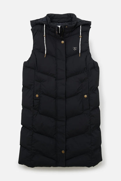 Lighthouse Savannah Long Gilet - Black
