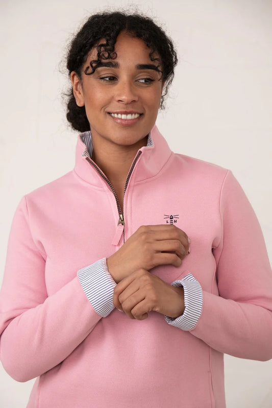 Lighthouse Shore Sweatshirt - Pink