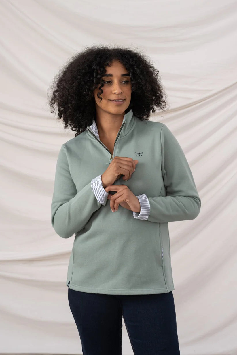 Lighthouse Shore Sweatshirt - Sage