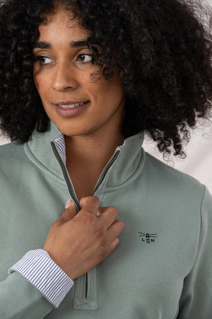 Lighthouse Shore Sweatshirt - Sage