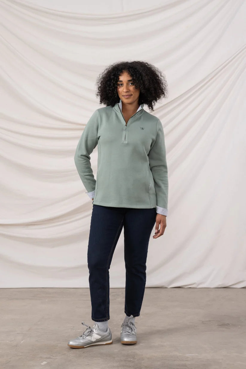 Lighthouse Shore Sweatshirt - Sage