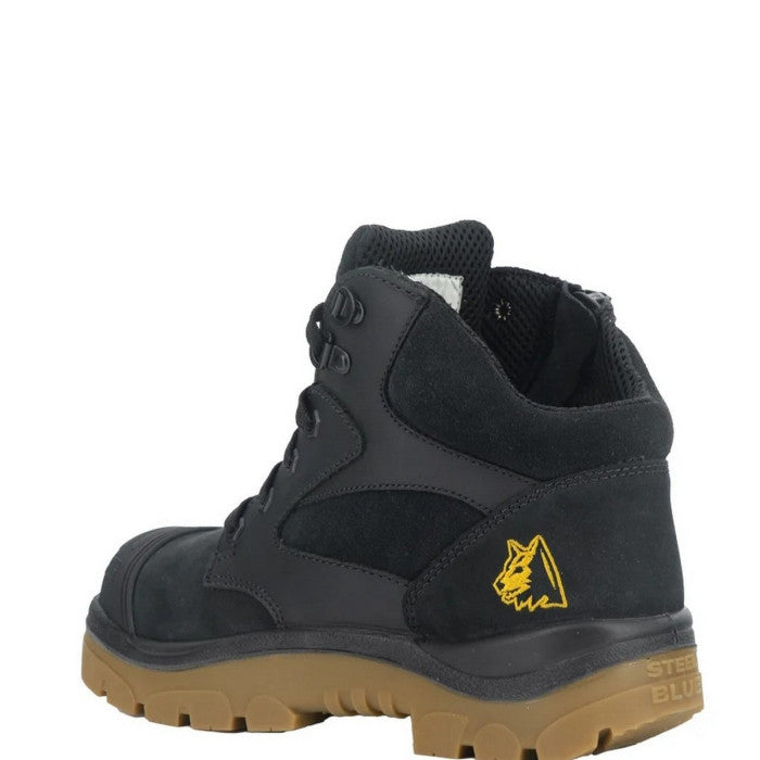 Steel Blue Parkes Zip Composite Scuff S3  Black Amber  -  398599