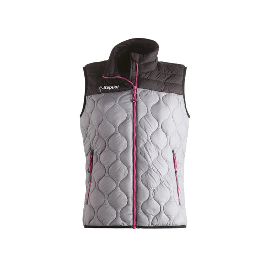 Kapriol Ladies Thermic Gilet in Grey / Black
