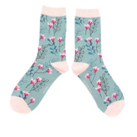 Miss Sparrow Wild Floral Duck Egg