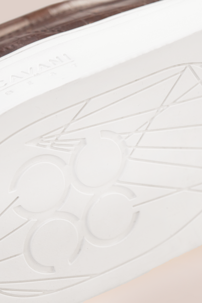 The P22 Smart Sneaker, part of the all-new Cavani X Best collaboration. With its unique sole pattern and smooth design, you're sure to look your best in the P22 Smart Sneaker. TV personality, famous for his appearances on 'Ex on the Beach', 'Celebrity Big Brother' and so much more. Calum Best @ www.millscountrystore.com