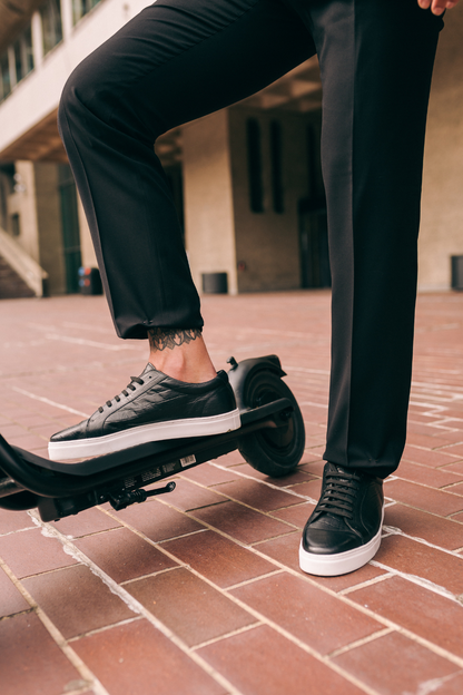 The P22 Smart Sneaker, part of the all-new Cavani X Best collaboration. With its unique sole pattern and smooth design, you're sure to look your best in the P22 Smart Sneaker. TV personality, famous for his appearances on 'Ex on the Beach', 'Celebrity Big Brother' and so much more. @ www.millscountrystore.com