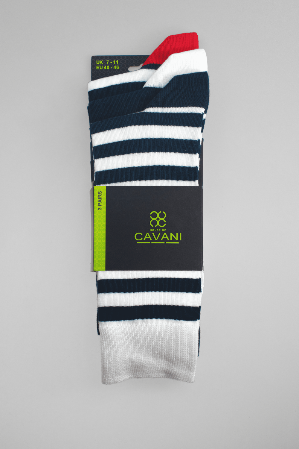 House of Cavani Socks 3 Pack