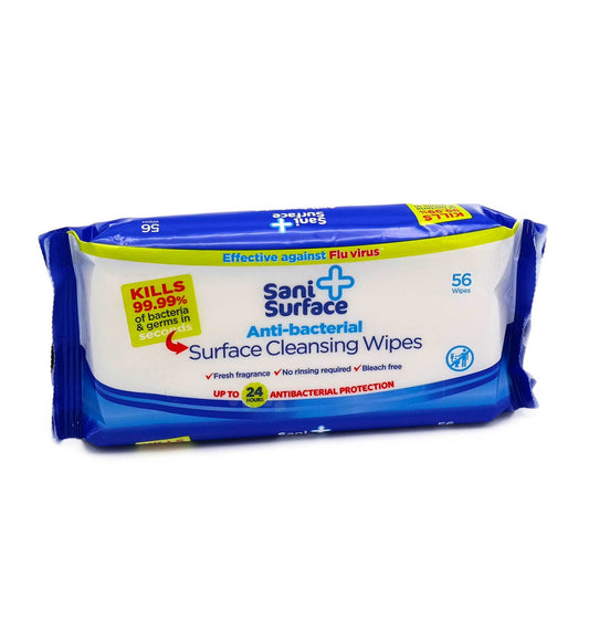 SANI SURFACE ANTI-BACTERIAL WIPES