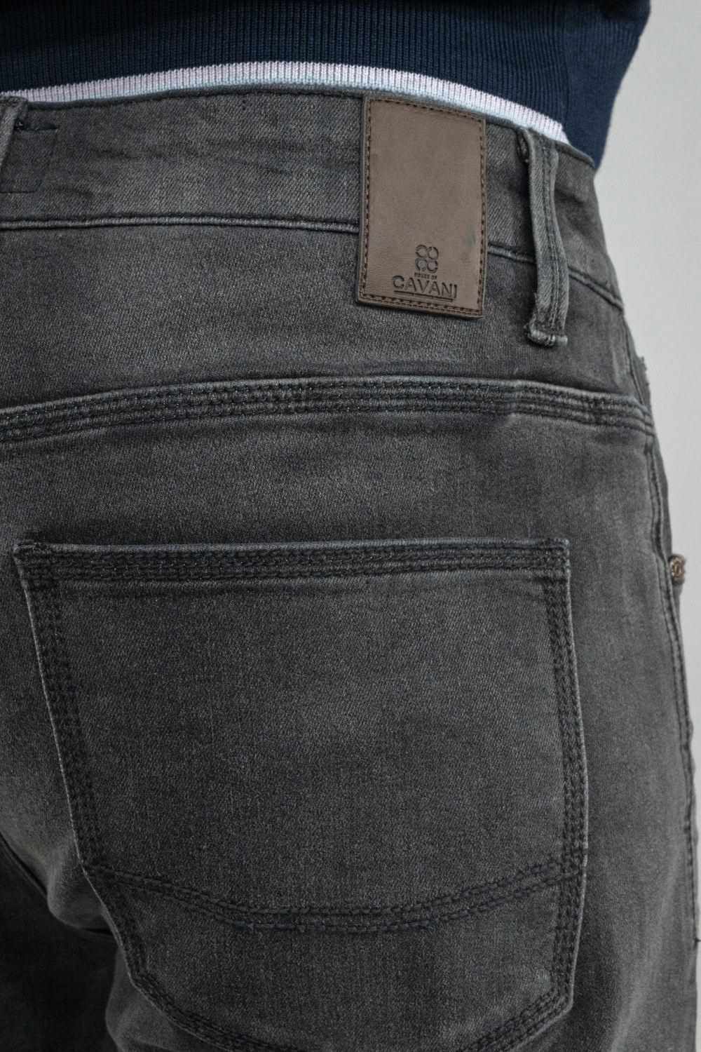 Cavani Evans Slim Fit Jeans Grey