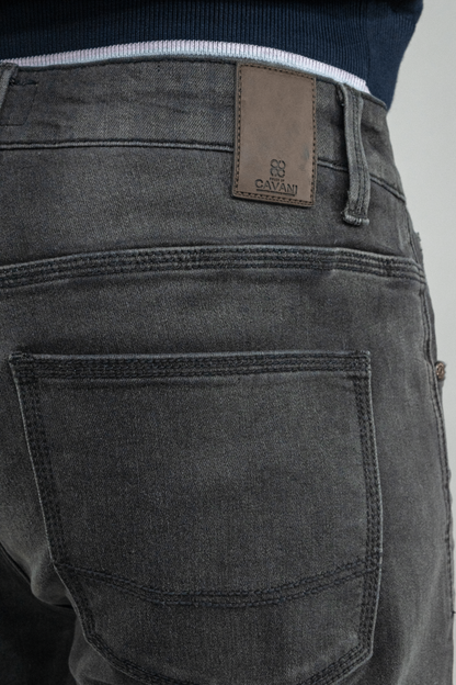 Cavani Evans Slim Fit Jeans Grey