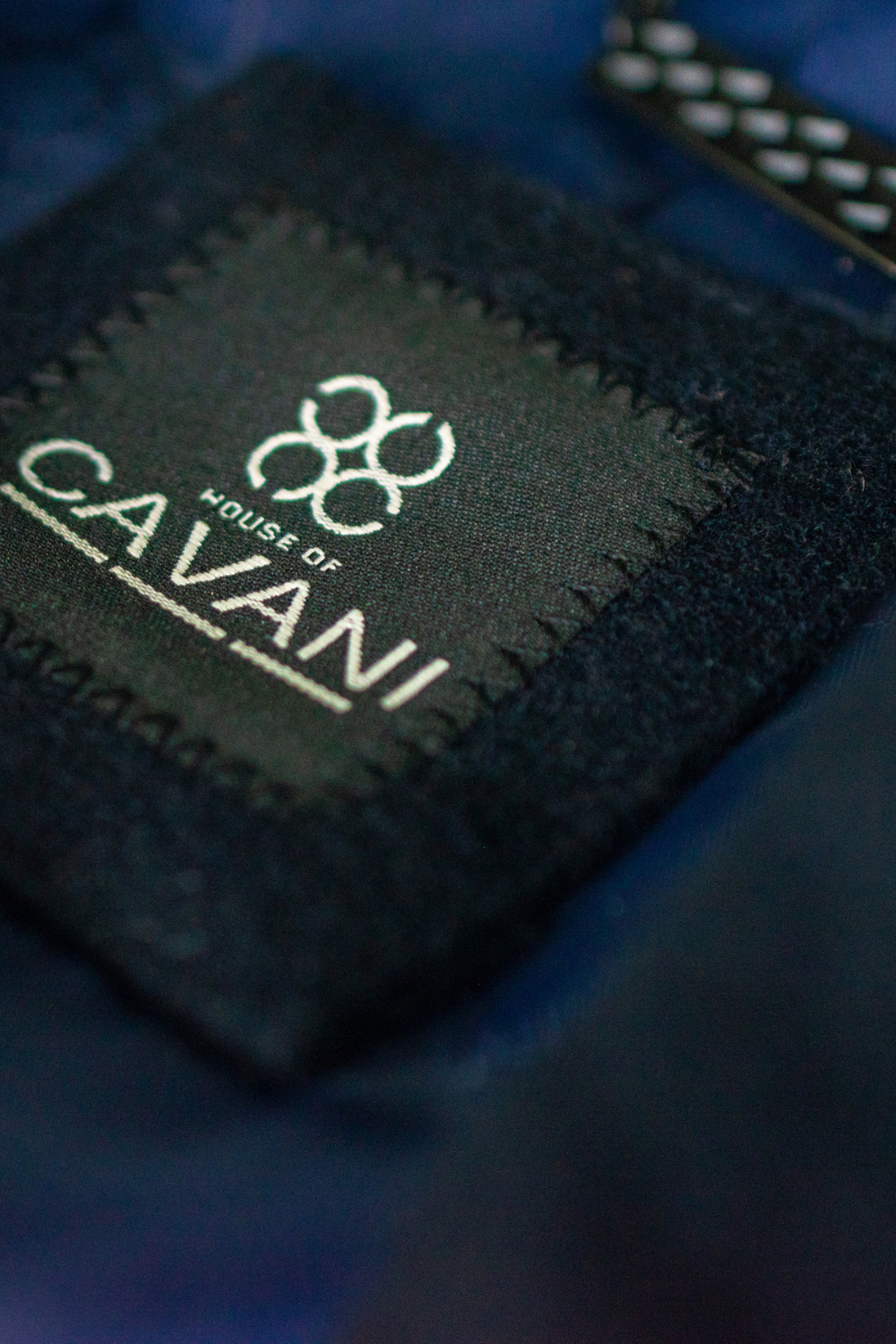 House of Cavani Wool Overcoat Navy Blue Jacket  3/4 Length  - Roman