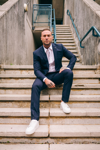 The P22 Smart Sneaker, part of the all-new Cavani X Best collaboration. With its unique sole pattern and smooth design, you're sure to look your best in the P22 Smart Sneaker. TV personality, famous for his appearances on 'Ex on the Beach', 'Celebrity Big Brother' and so much more. The Calum Best Range @ www.millscountrystore.com