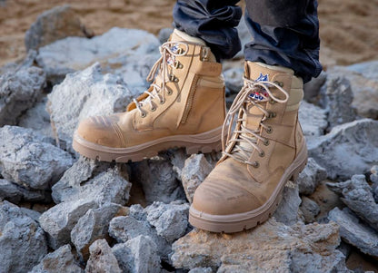 Steel Blue Southern Cross Zip Scuff S3  Sand  -  392661