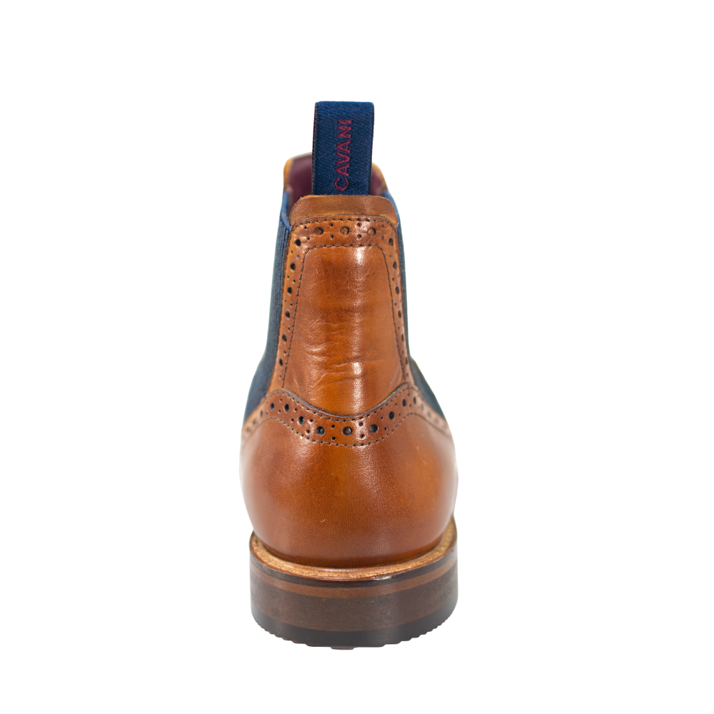 HOUSE OF CAVANI MORIARTY TAN CHELSEA BOOTS