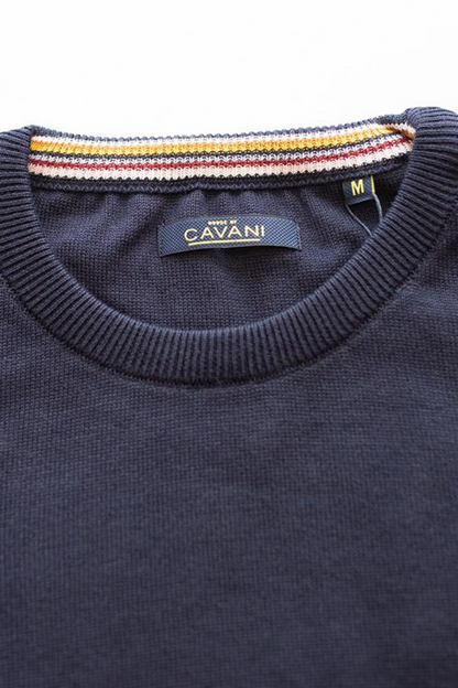 HOUSE OF CAVANI NAVY CREWNECK KNIT