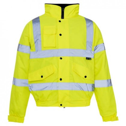 Reflective Hi-Vis Storm Bomber Jacket @ millscountrystore.com