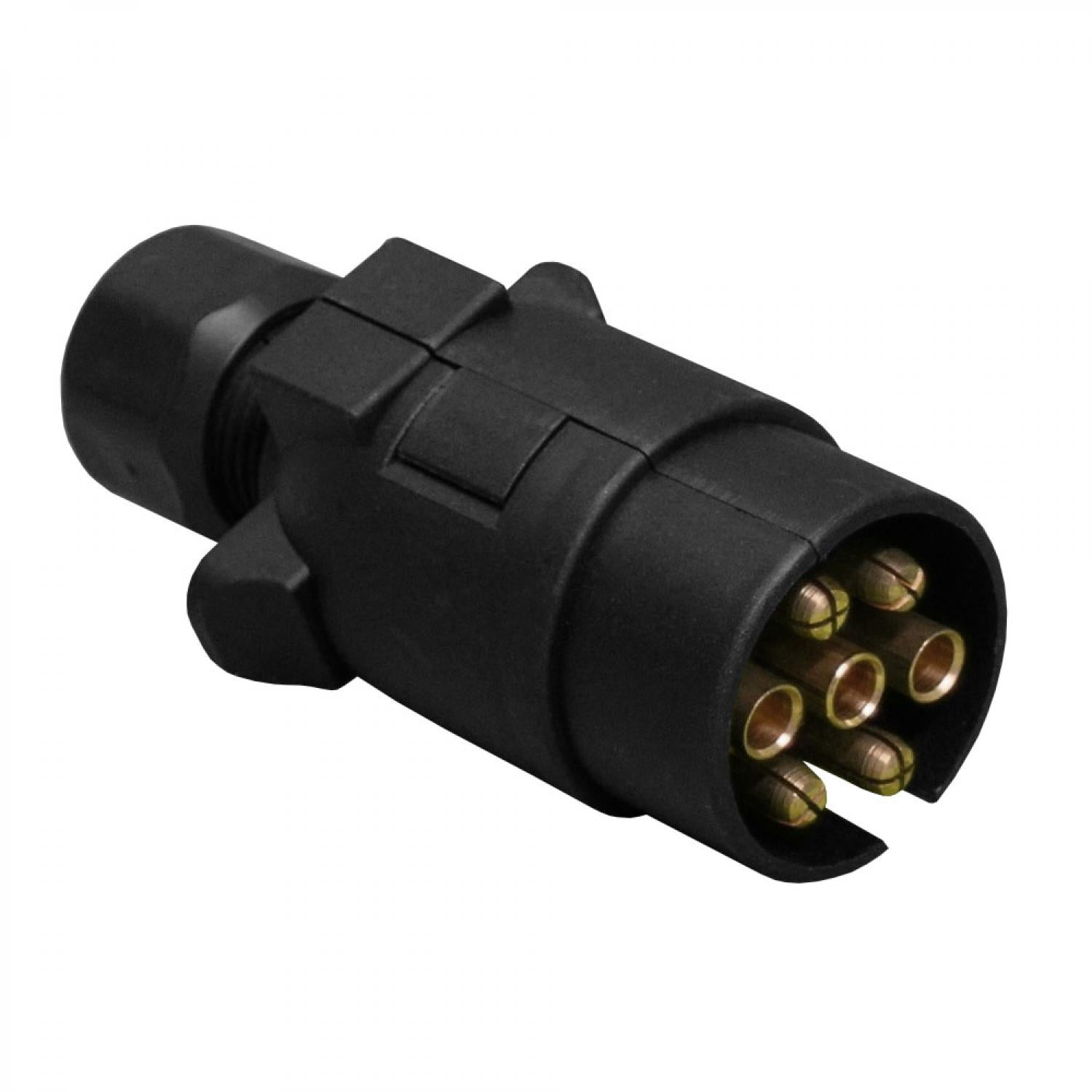 7 Pin Plastic Trailer Plug - Male Connector