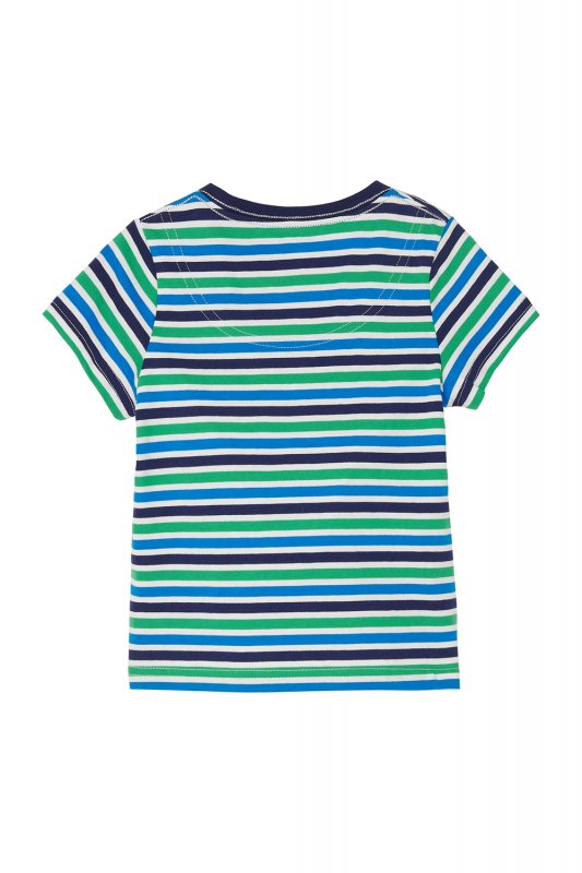 Lighthouse Boys Oliver T-Shirt - Pea Green / Eclipse Tractor