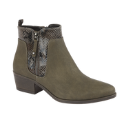 Ladies Amanda Olive Nubuck Boots @ millscountrystore.com