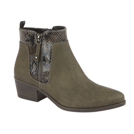 Ladies Amanda Olive Nubuck Boots @ millscountrystore.com