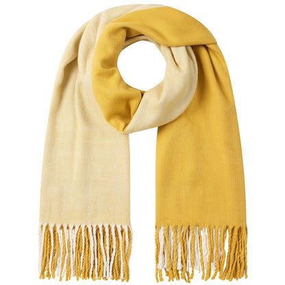 Lazy Jacks Ladies Two Tone Blanket Scarf
