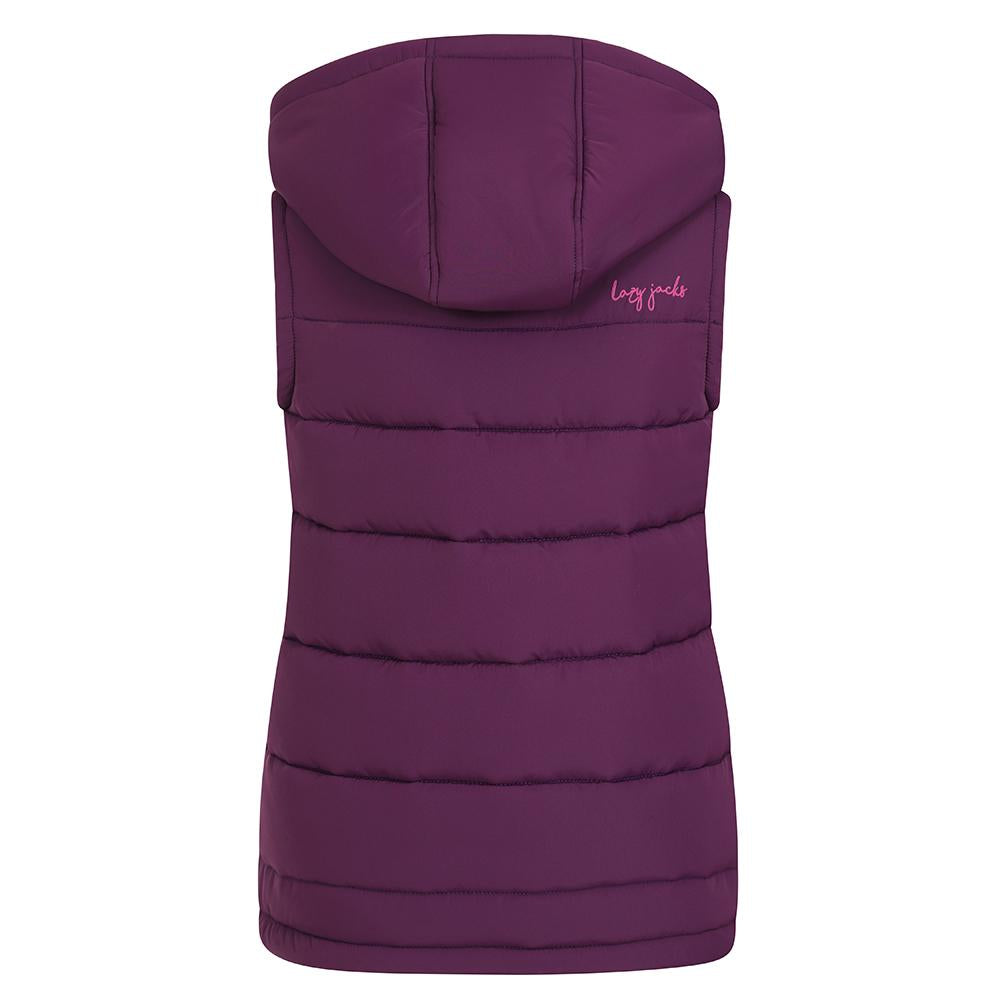 Lazy Jacks Ladies Padded Gilet