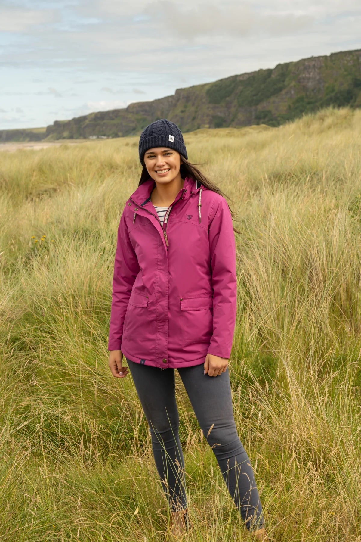 Lighthouse Iona Jacket in Fuchsia