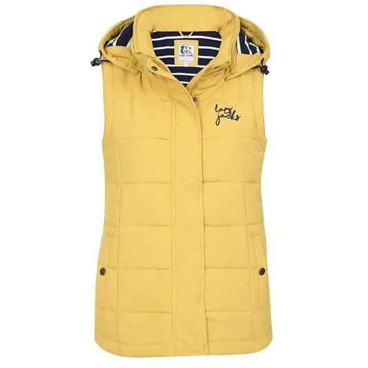 Lazy Jacks Ladies Heather Padded Gilet   - LJ29