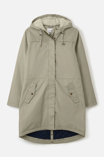 Lighthouse Abigail Brushwood Coat with Shearling fleece lining