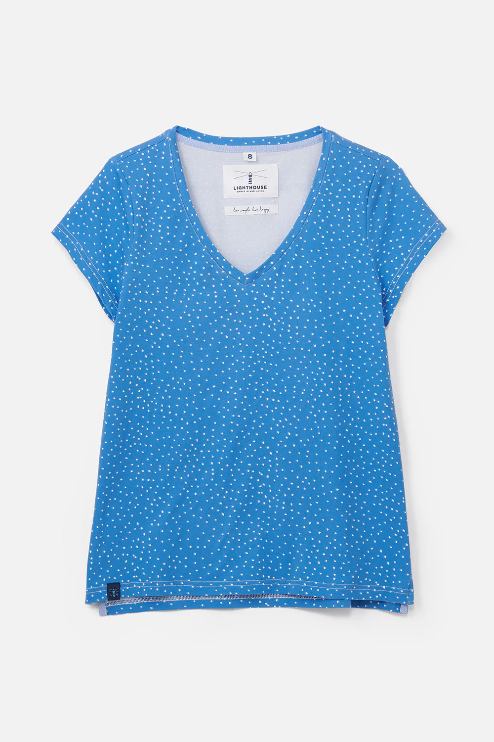 Lighthouse Ariana T-Shirt Marine Blue Dot
