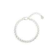 Spiga Link Bracelet Silver Plated - from Frinkle