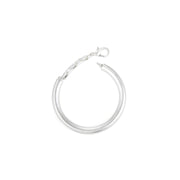 Shackle - Silver Bangle Bracelet - from Frinkle