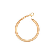 Shackle - Yellow Gold Bangle Bracelet - from Frinkle