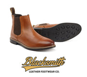 Blacksmith ME-M007 Tan Chelsea Dealer Boots