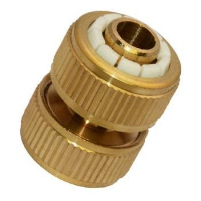 Atoni Brass Hose Connector / Mender For 1/2" Hose