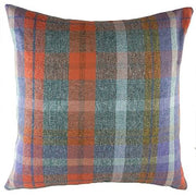 Evans Lichfield Wrap Country Manor Check Bracken Cushion
