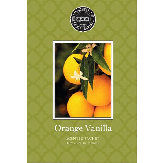 Bridgewater Scented Sachet  -Orange Vanilla