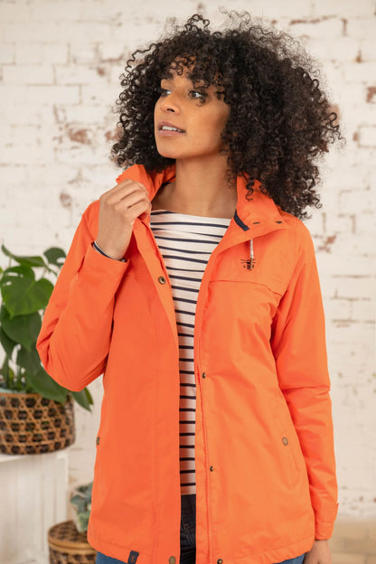 Lighthouse Ladies Beachcomber Jacket - Orange