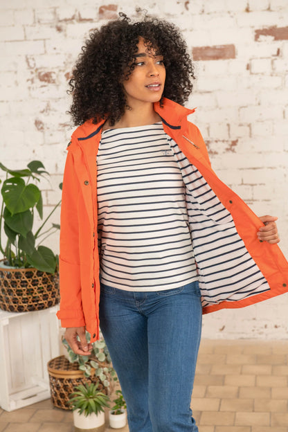 Lighthouse Ladies Beachcomber Jacket - Orange