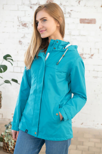 Lighthouse Ladies Beachcomber Jacket - Sea Blue