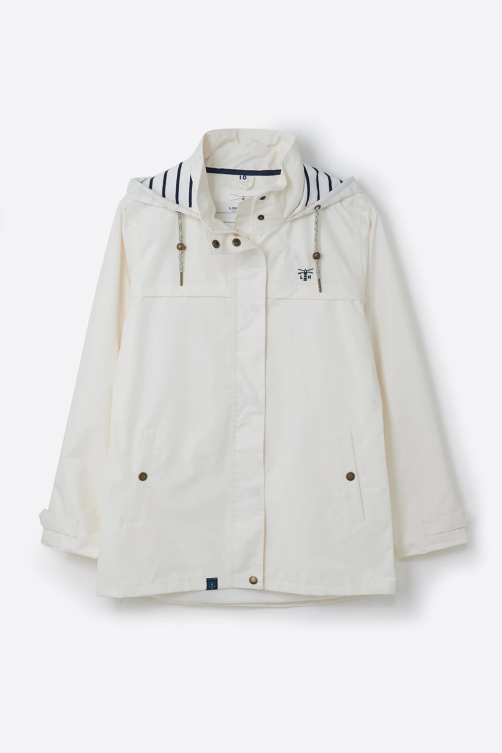 Lighthouse Ladies Beachcomber Jacket - Blanc @ Mills Country Store