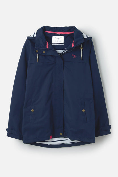 Lighthouse Ladies Beachcomber Jacket - Navy @ millscountrystore.com