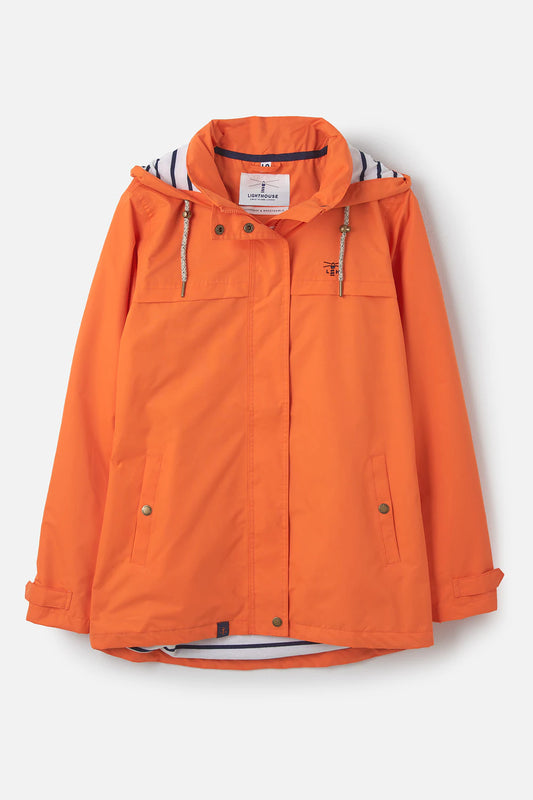 Lighthouse Ladies Beachcomber Jacket - Orange