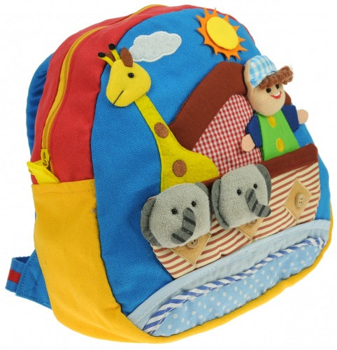 Toddlers Sensory Rucksack  Boy Ark & Animals