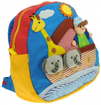 Toddlers Sensory Rucksack  Boy Ark & Animals
