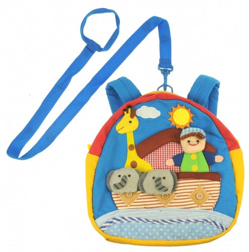 Toddlers Sensory Rucksack  Boy Ark & Animals