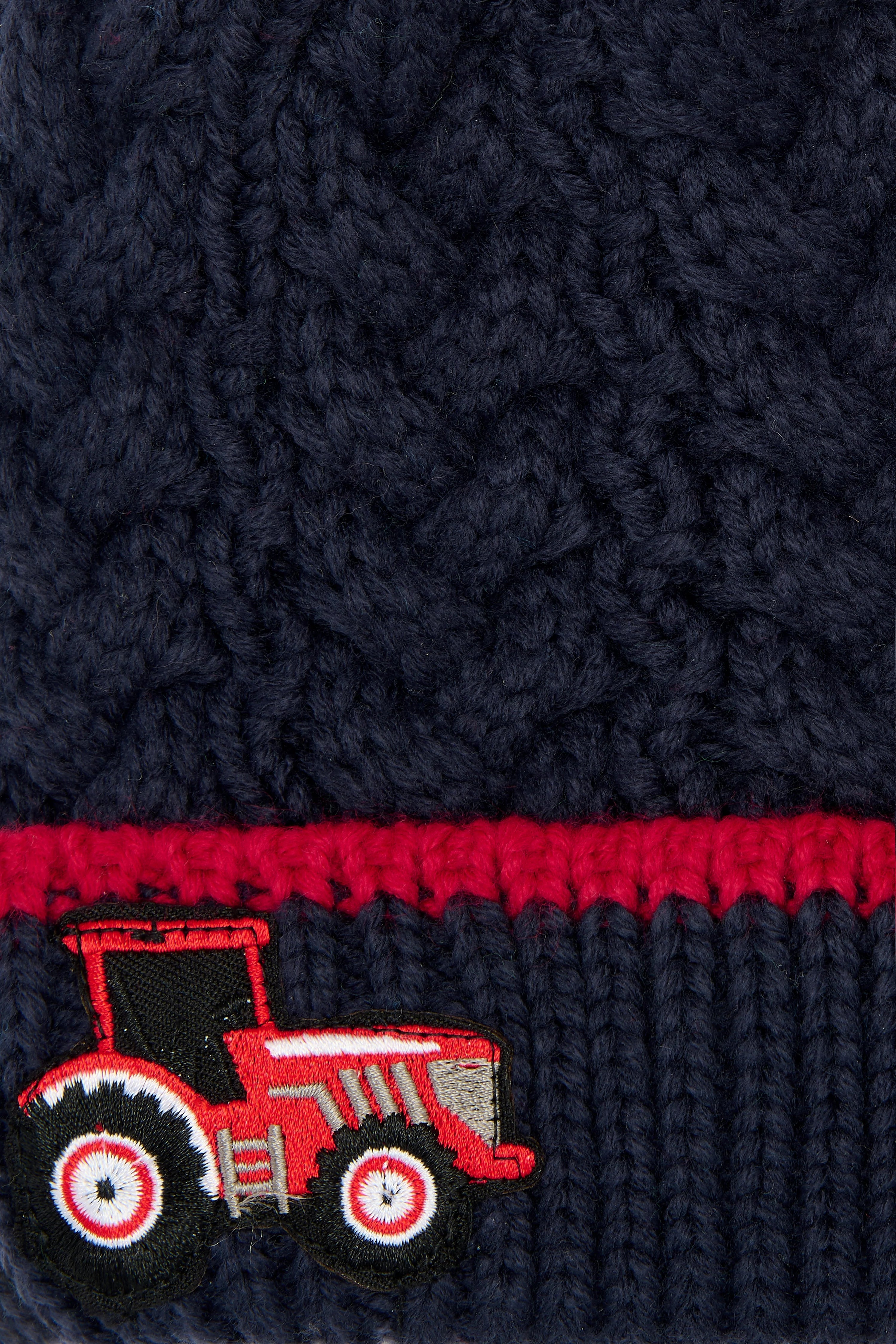 Lighthouse Children’s Bobbie Bobble Hat - Red Tractor