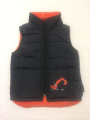 Boys' Digger Bodywarmer in Black