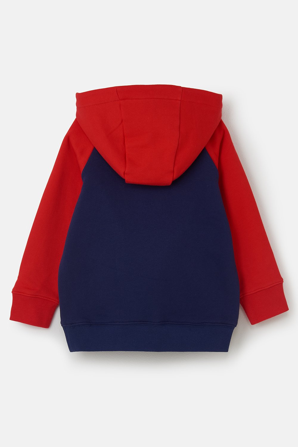 Lighthouse Jack Hoodie with Tractor Front Loader Applique  - Red & Navy